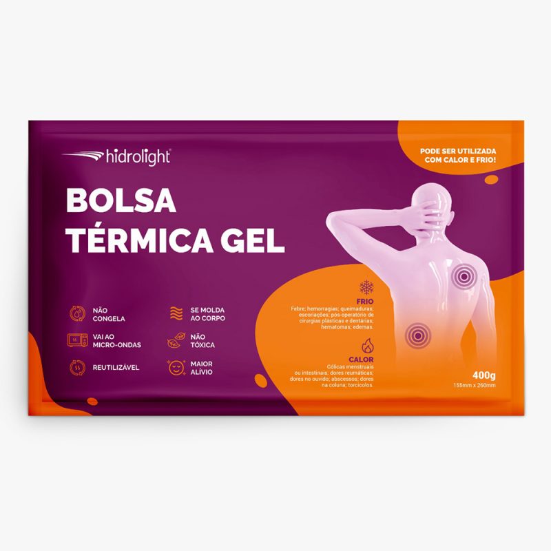 bolsa térmica gel 400 gramas